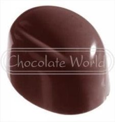 Форма для шоколаду "Кавове зерно" 34x25x21 мм, 21 шт x 14 gr