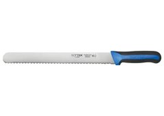 Нож для нарезки хлеба 30 см с нескользящей прорезиненной ручкой Sof-Tek, Winco