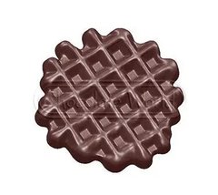 Форма для шоколада "Бельгийские вафли" 42x42x6,15 мм, 7,1 г 1626 CW