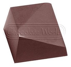 Форма для шоколада "Диагональ" 24x24X14,5 мм