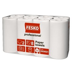 Рушник паперовий FESKO Professional 8 рулону/уп