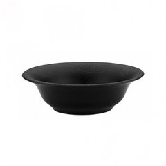 Персональный черный салатник из фарфора Kutahya Porselen "Corendon" 160 мм (NM3116)