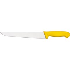 Кухонный нож мясника 20 см. Stalgast с желтой пластиковой ручкой (283105)