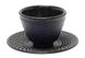 Чашка кавова чавунна із блюдцем чавунним "Айрон" 75 мл 16804-4.