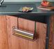 Держатель для кухонных полотенец 38х10х9см черный, покрытие Touch-Therm GALILEO LAVA METALTEX