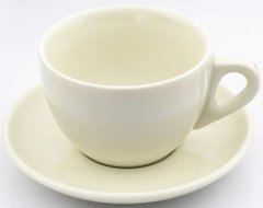 Набір 2 предметів (чашка cappuccino large Verona колір Ivory 260 мл із блюдцем) серія "Verona" 33494