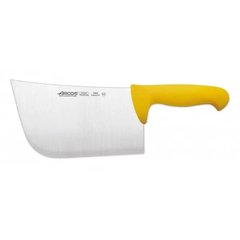 Кухонний ніж-сікач кухонний 22 см. 2900. Arcos із жовтою пластиковою ручкою (296200)