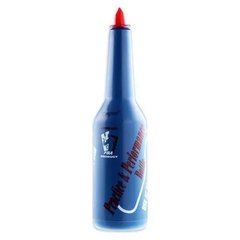 Бутылка для флейринга синего цвета H 290 мм (шт)