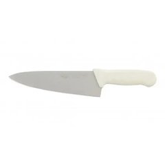 Кухонний ніж кухарський 20 см. Stil з білою пластиковою ручкою (10425)