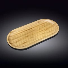 Блюдо бамбуковое плоское Wilmax Bamboo 40,5х20,5 см WL-771061