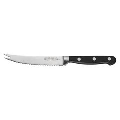 Кухонний ніж для томатів 13 см. ACERO, Winco з чорною пластиковою ручкою (04221)