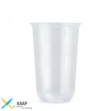 Склянка Bubble-Tea PP 500 мл Прозора Ø = 95 мм