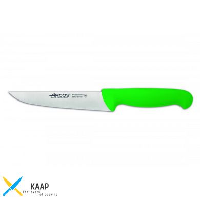 Ніж кухонний кухарський 15 см. 2900, Arcos із зеленою пластиковою ручкою (290521)