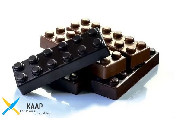 Форма для шоколаду "LEGO" 81x27 h15mm (12 шт) MA1918