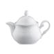 Чайник заварювальний 400мл. фарфоровий, білий Afrodyta, Lubiana