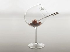 Креманка/бокал похилий 350 мл. без ручки, боросилікатне скло Bourgogne, 100% Chef