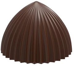 Форма для шоколаду "плісе" Ø46,5мм h35мм, 2х5 шт. / 41 г