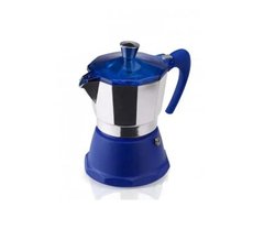 Гейзерная кофеварка GAT FANTASIA синяя на 3 чашки (106003 синяя)