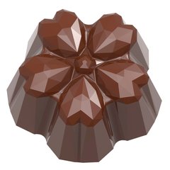 Форма для шоколаду "Квітка з гранями" 31x30х15 мм, 21 шт. x 9,5 г 1918 CW