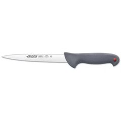Кухонний ніж для нарізки 17 см. Colour-prof, Arcos із чорною пластиковою ручкою (243100)