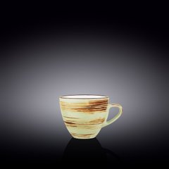 Чашка чайна Wilmax SPIRAL PISTACHIO 190мол WL-669135/A