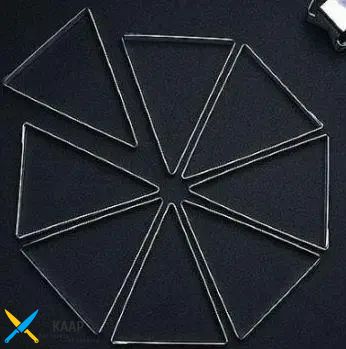 Набір форм для випікання – 8 шт. "трикутник" - 120х98 mm, h 20 mm