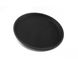 Поднос для официантов нескользящий 40,5х2,2 см круглый черный материал АВС