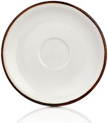 Блюдце 16 см під чашки 220 та 280 мл, колір білий (Gleam), серія "Harmony"