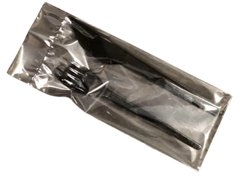 Набір одноразовий вилка та ніж в індивідуальній упаковці 16/17 см 100 шт/уп