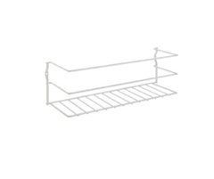 Держатель METALTEX LIMPIA 34х11х11см белый, пластиковое покрытие (364711)