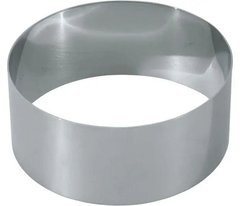 Форма круглая 9х6 см. нержавеющая сталь Lacor