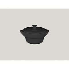 Круглая кастрюля с крышкой, цвет черный, 10 см, 2160 мл, Chef's Fusion, RAK