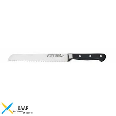 Кухонний ніж для хліба 20 см. Acero, Winco із чорною пластиковою ручкою (04226)