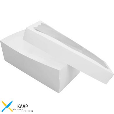 Коробка для рулетів 450х200х150 мм біла картонна (паперова)