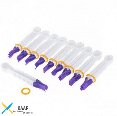 Щипці пластикові кондитерські для мастики L 100 мм (1уп 10 шт)