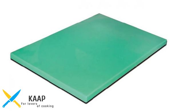 Дошка обробна 60х40х2 см.Durplastics, пластикова зелена (PE5VD60402)