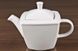Чайник заварочный 400мл. фарфоровый, белый Victoria, Lubiana