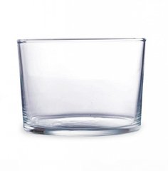 Подсвечник-стакан круглый стеклянный
