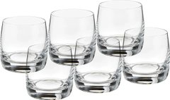 Набір склянок низьких 6шт., 230 мл. скляний із товстим дном Ideal (Pavo), Bohemia