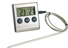 Термометр с зондом и таймером кухонный +300 ºС Hendi