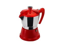 Гейзерна кавоварка GAT FANTASIA червона на 6 чашок (106006 червона)