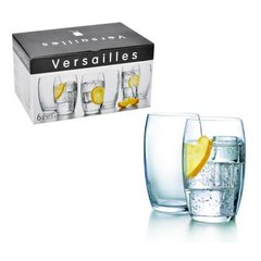 Набір високих склянок 370мл 6 шт скляних Versailles Luminarc G1650