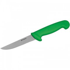 Кухонний ніж для чищення овочів 10,5 см. Stalgast із зеленою пластиковою ручкою (285102)