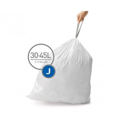 Мешки для мусора с завязками 30-45 л SIMPLEHUMAN. CW0259