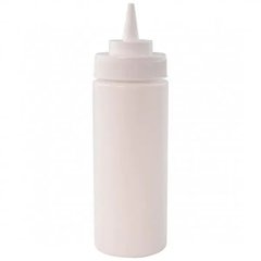 Бутылка для соусов 360 мл белая пластиковая FoREST 503600 Forest