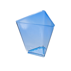 Піала-форма фуршетна "Трикутник" 67х67х65 мм 70 мл прозора склоподібна