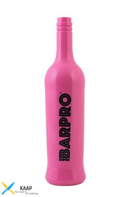 Бутылка "BARPRO" для флейринга розового цвета H 300 мм (шт)