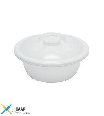 Цветная миска круглая с крышкой (объем 10,5 л) Stars Plast 94035