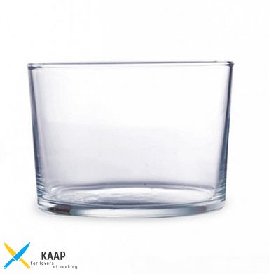 Подсвечник-стакан круглый стеклянный