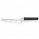 Кухонный нож для нарезки мягкого сыра 16 см. Hendi с черной пластиковой ручкой (856246)